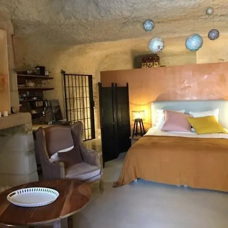 Hotel Troglodytes Loire Sauvage  à Rochecorbon Extérieur photo